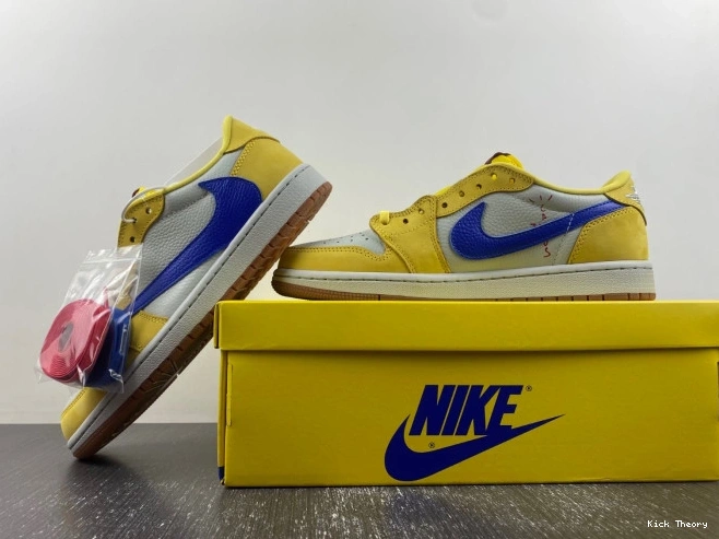 Kicked Out Shoe Store Canary Air Scott DZ4137-700 x OG Jordan Travis 1 Low 0821